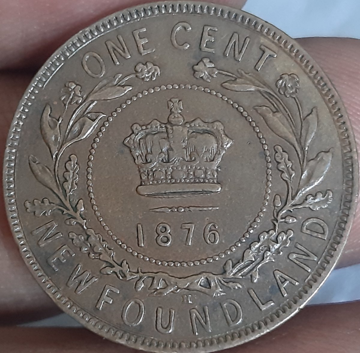 1876-H-New-Foundland-1-Cent